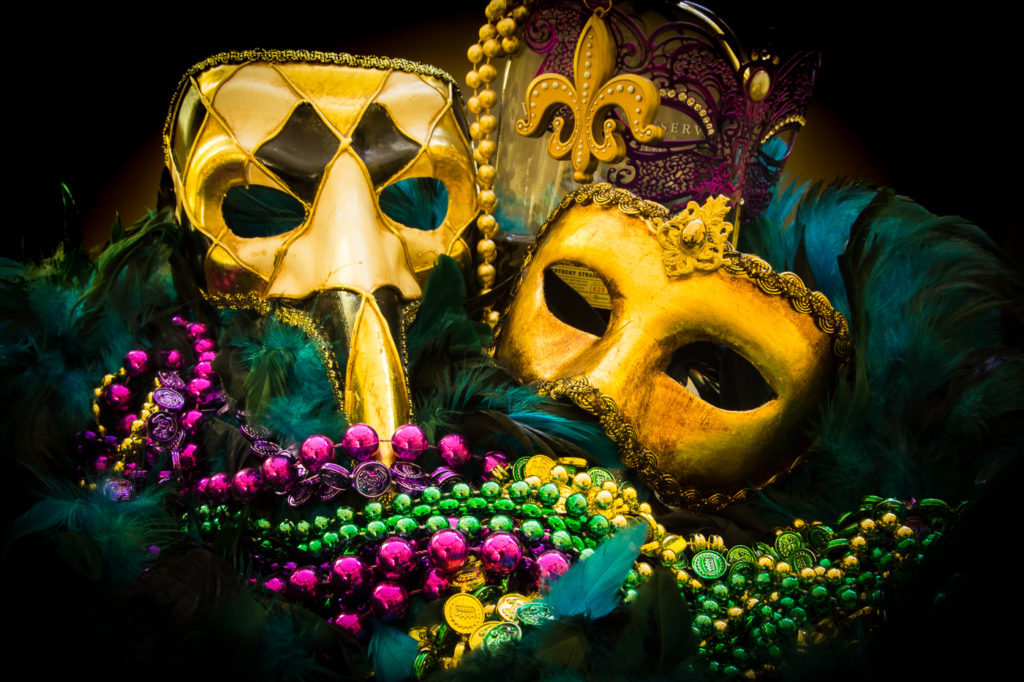 Masks of Mardi Gras